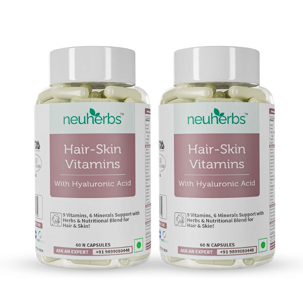 Hair & Skin Vitamins for Glowing Skin & Healthy Hair