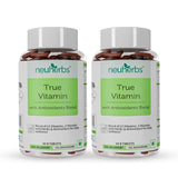 Neuherbs True vitamin - Multivitamin Tablets With Antioxidants Blend & Herbs - Vitamins Tablets For Daily Wellness - Helps Support Overall Strength - 60 Tablets