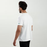 neuherbs White Cotton T-shirt