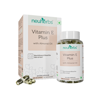 Vitamin E Plus Capsules (30) – Skin & Hair Wellness Support