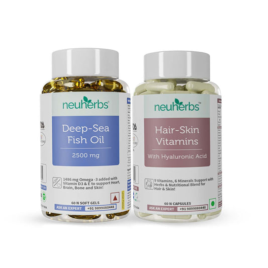 neuherbs Hair & Skin Complete Beauty Combo