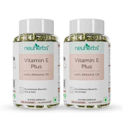 Vitamin E Plus Capsules (30) – Skin & Hair Wellness Support